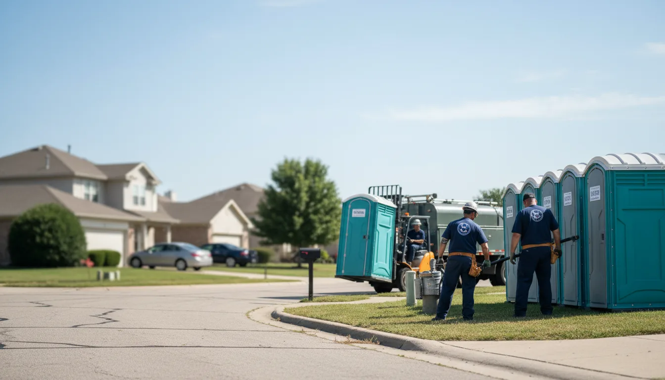 Porta Potty Rental in Holcombe, WI near me